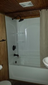 Full size shower